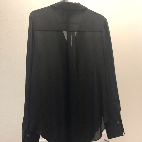 Theory silk blouse - Picture 2 of 2